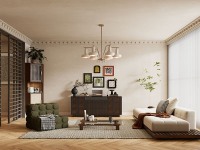 法式中古风客厅