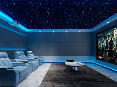 现代视听室 影音室