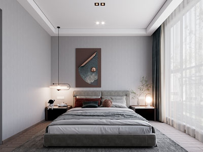 现代卧室