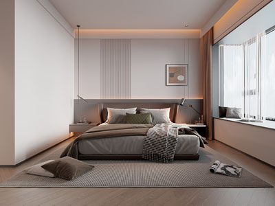 现代卧室