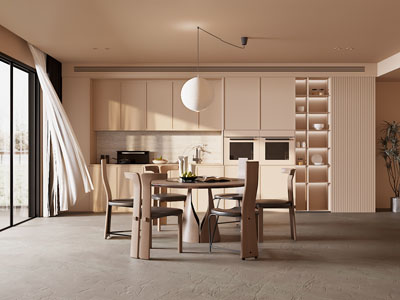 现代中古风餐厅