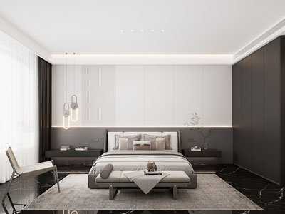 现代卧室