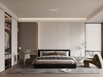 现代卧室