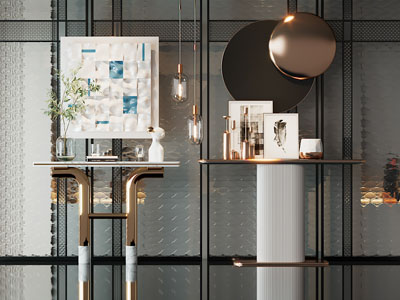 现代轻奢装饰挂件 摆件组合