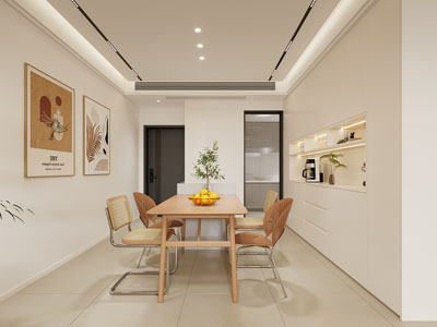 现代中古风餐厅