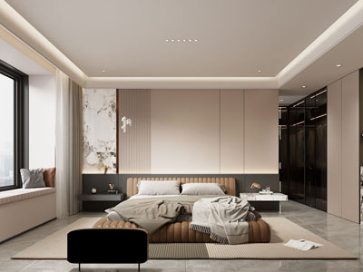 现代卧室