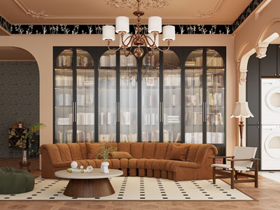 法式中古风客厅