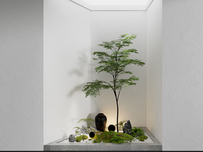 现代室内景观园艺小品