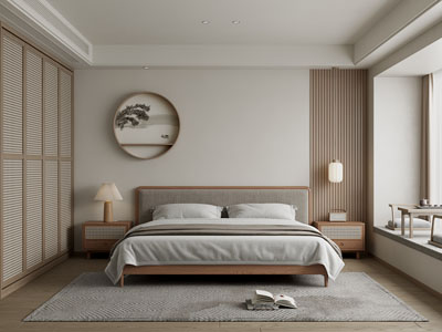 新中式中古风卧室