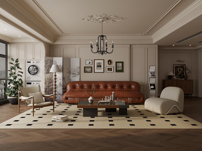 法式中古风客厅