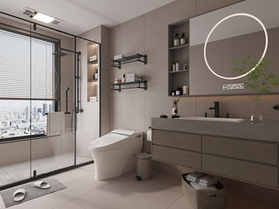 现代卫浴间 洗手间