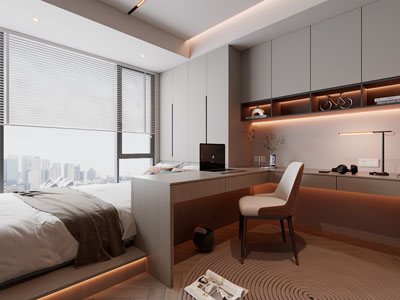 现代榻榻米卧室