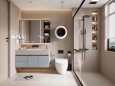 现代卫浴间 洗手间