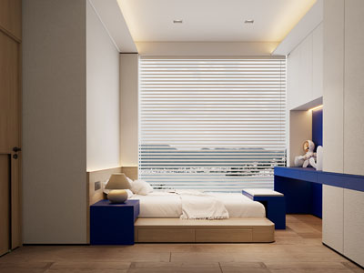 现代榻榻米卧室