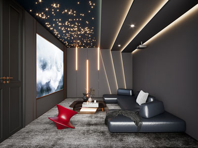 现代影音室 视听室