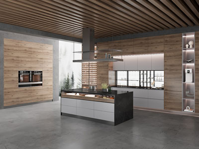 现代原木风餐厅