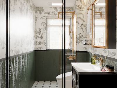 现代轻奢卫浴间 洗手间