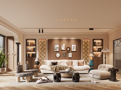 法式中古风客厅