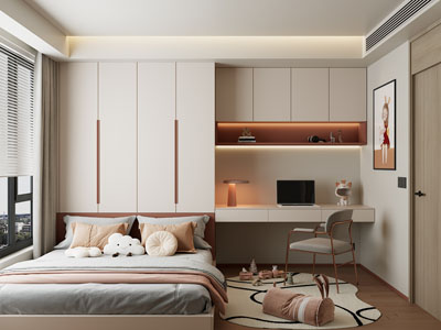 现代榻榻米卧室