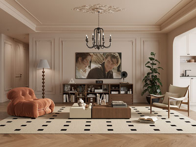 法式中古风客厅