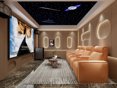 现代视听室 影音室