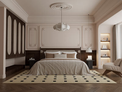 法式中古风卧室