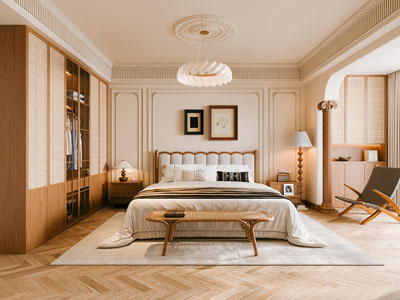法式中古风卧室