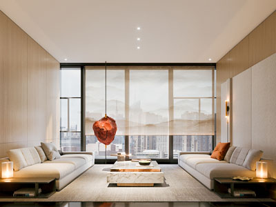 现代办公室接待区 洽谈区3d模型 现代办公室接待区 洽谈区