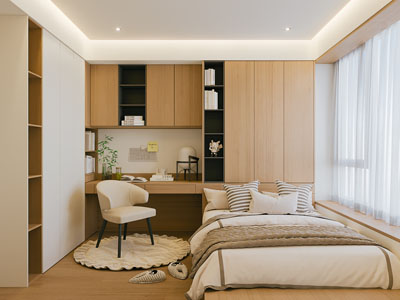 现代榻榻米卧室