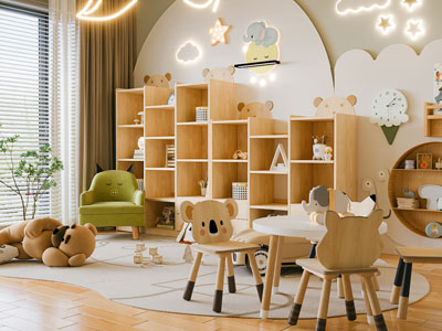 现代儿童娱乐空间 游戏室