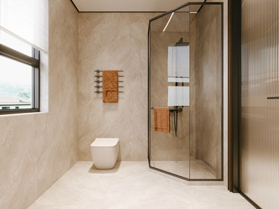 现代卫浴间 洗手间