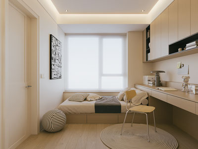 现代榻榻米卧室