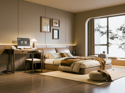 现代中古风卧室