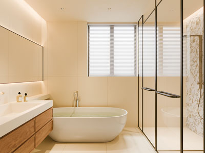 现代卫浴间 洗手间