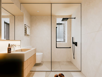 现代卫浴间 洗手间