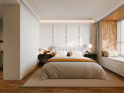 现代卧室