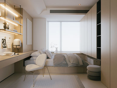 现代榻榻米卧室