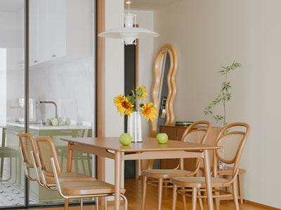 北欧餐桌椅组合