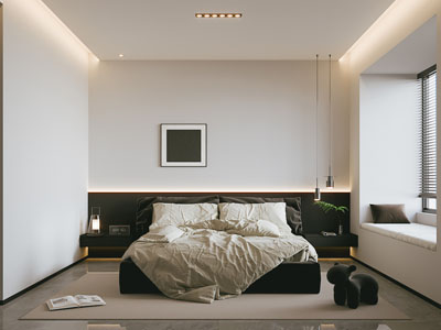 现代卧室