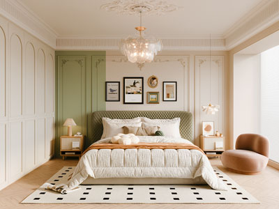 法式轻奢卧室