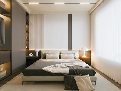 现代卧室