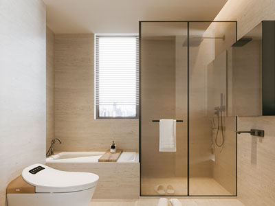 现代卫浴间 洗手间