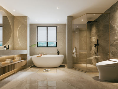 现代卫浴间 洗手间