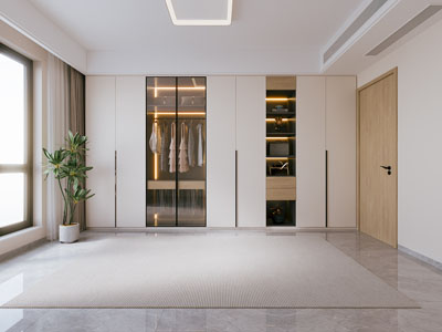 现代衣柜3d模型 现代衣柜