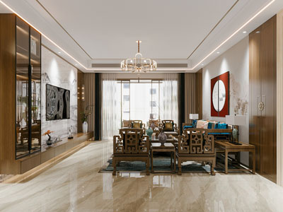 新中式客厅