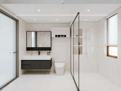 现代卫浴间 洗手间