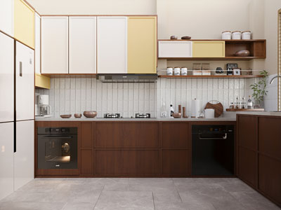 现代中古风厨房