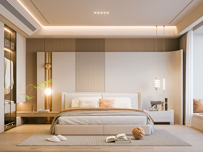 现代卧室