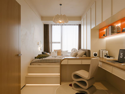 现代榻榻米卧室