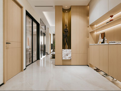 现代玄关门厅 鞋柜